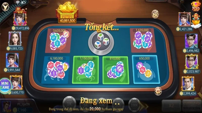 Cần biết cách để chơi game bầu cua tôm cá trong Avatar