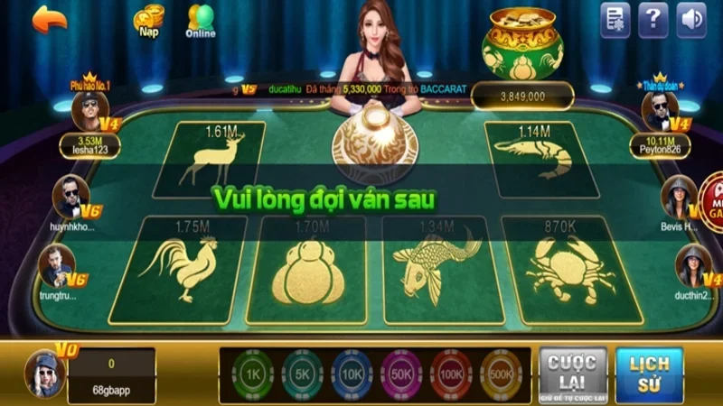 Nắm bắt kinh nghiệm để chơi bầu cua tôm cá trong Avatar thắng đậm